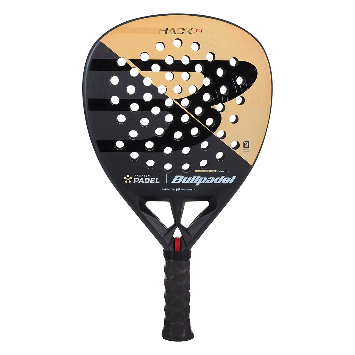 Pala de pádel Bullpadel Paquito Navarro Hack 04 Premier Padel 2025