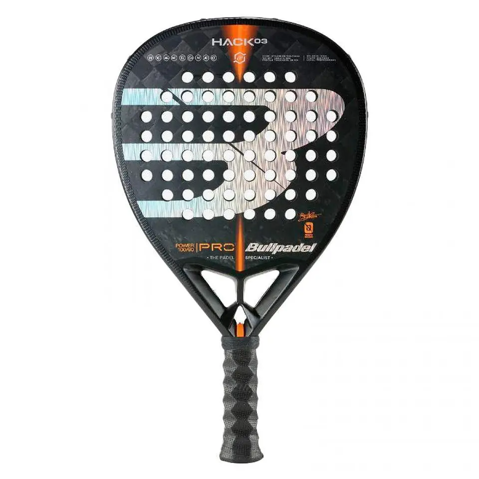 Pala de pádel Bullpadel Paquito Navarro Hack 03 Pro 2022 1