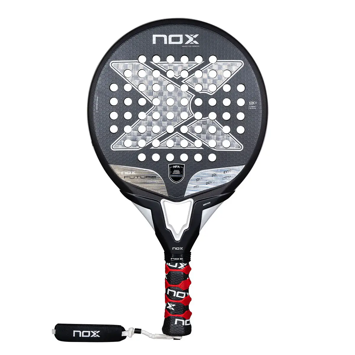 Pala de pádel Nox VK10 Ventus Control 12K 2026 by Aranzazu Osoro