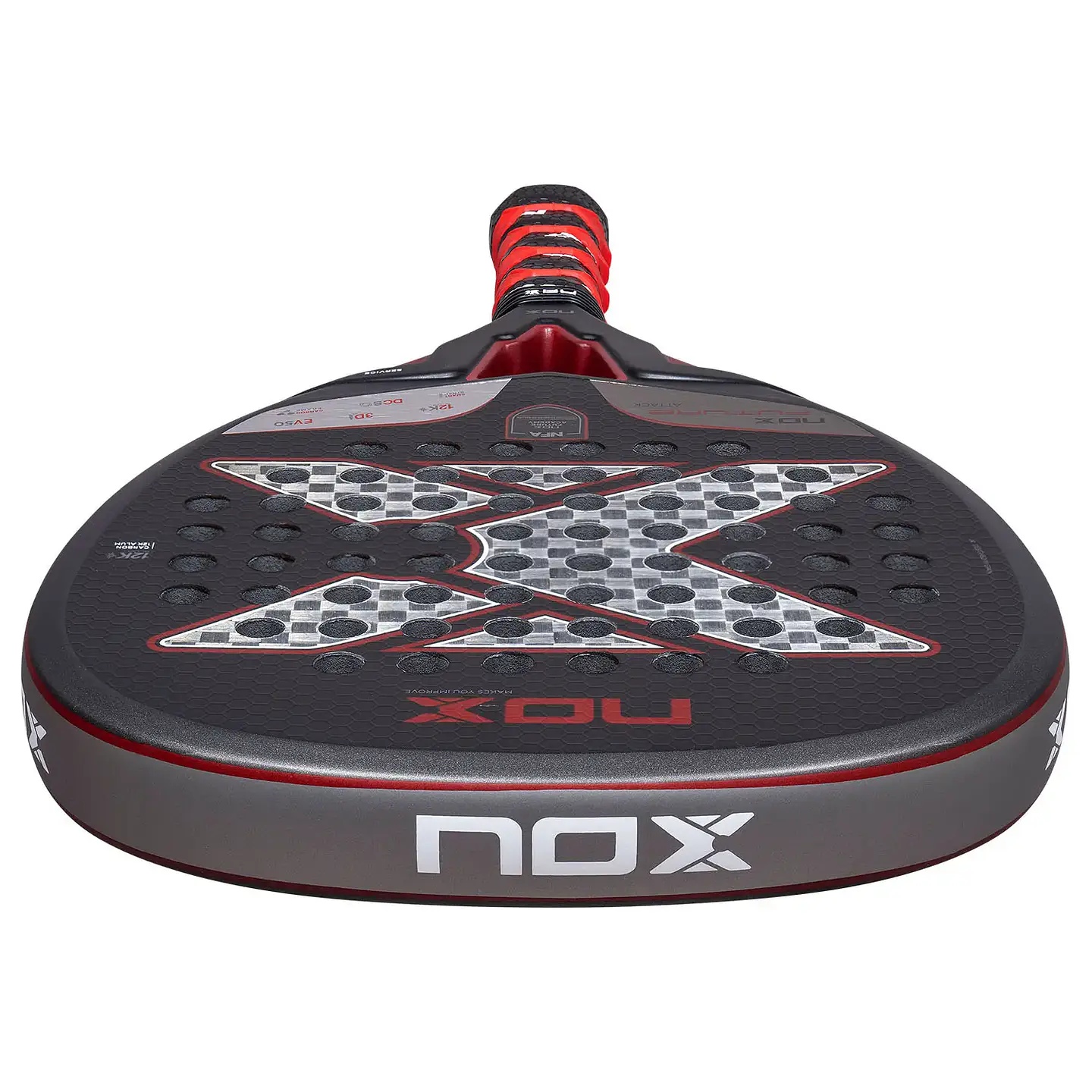 Pala de pádel Nox Future Attack 12K Alum 2025 5