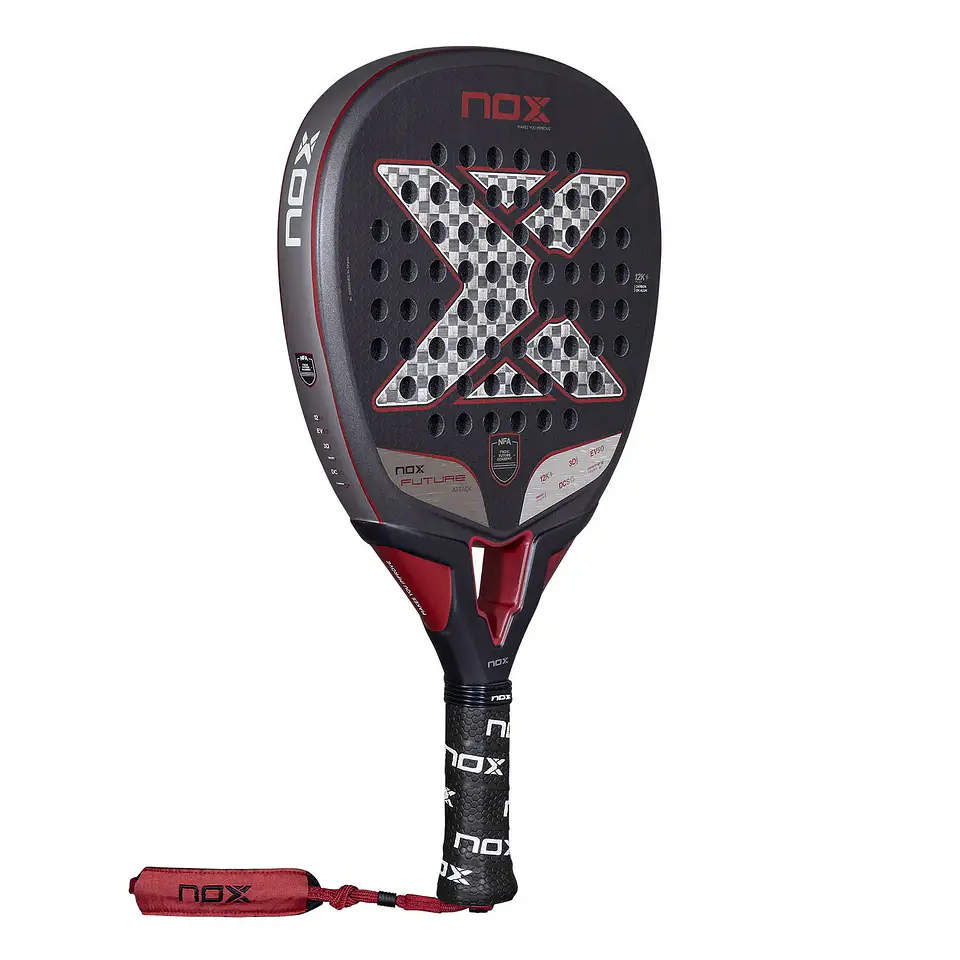 Pala de pádel Nox Future Attack 12K Alum 2025 2