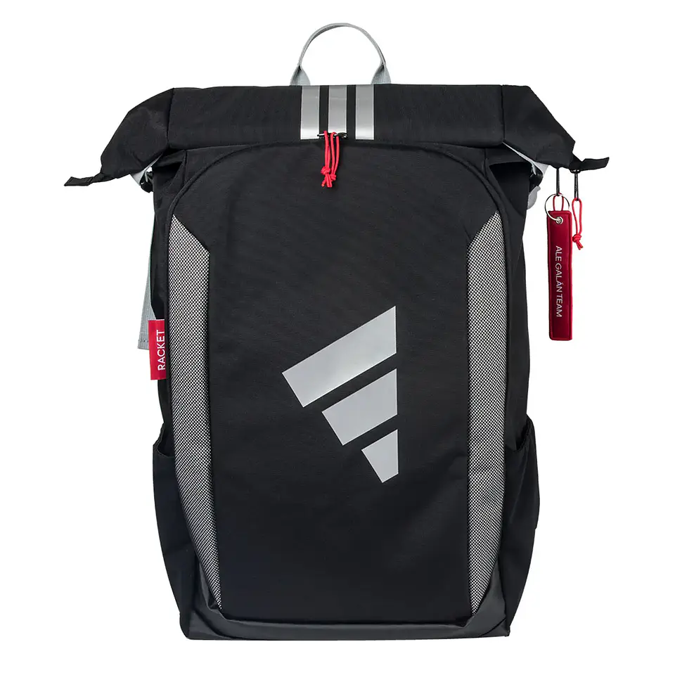 Mochila Adidas Ale Galan Multigame 3.4 Negro Rojo 1