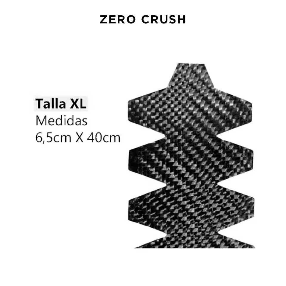 Protector pala de pádel Zero Crush Fibra Carbono XL 2