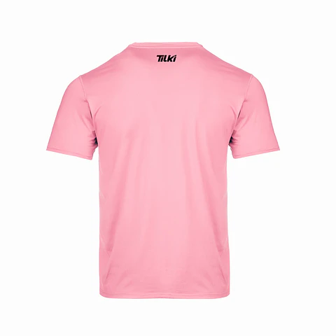 Polera M/C Khombi Polyester Tilki Temel Light Pink M25S