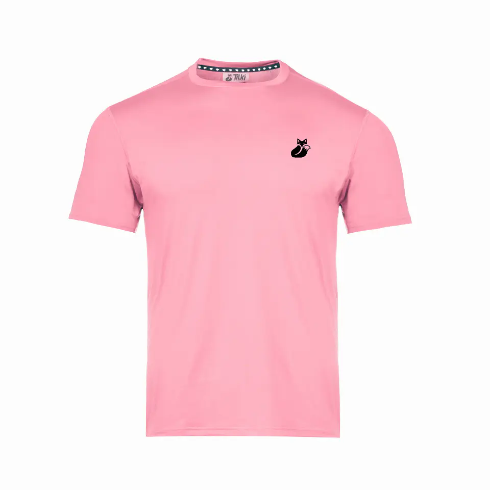 Polera M/C Khombi Polyester Tilki Temel Light Pink M25S 1