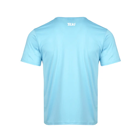 Polera M/C Khombi Polyester Tilki Temel Light Blue M25S