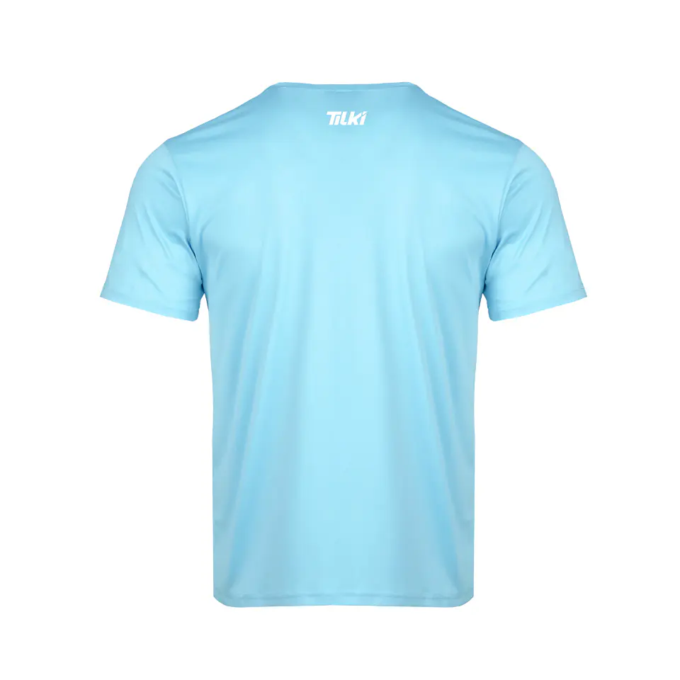 Polera M/C Khombi Polyester Tilki Temel Light Blue M25S 2