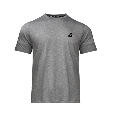 Polera M/C Polyester Pro Tilki Lehinde Grey Ml M25S