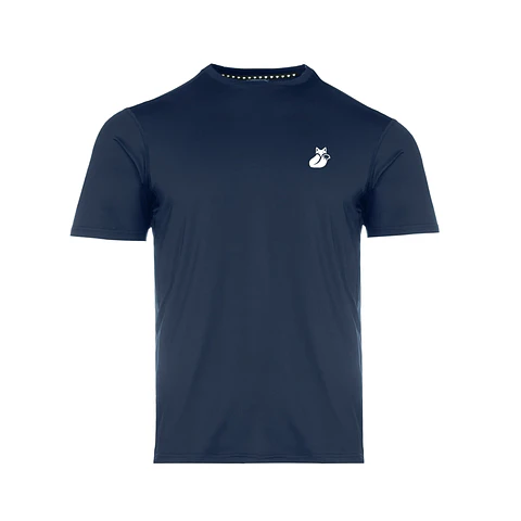 Polera M/C Khombi Polyester Tilki Temel Navy M25S