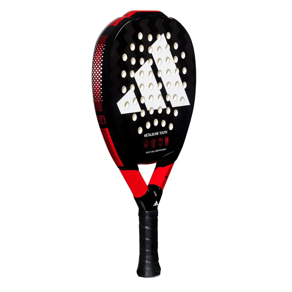 Pala de pádel Adidas Metalbone Youth 3.2 Black Red 2023 2