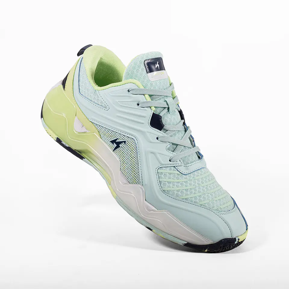 Zapatilla korde Reverse Verde Celeste 5