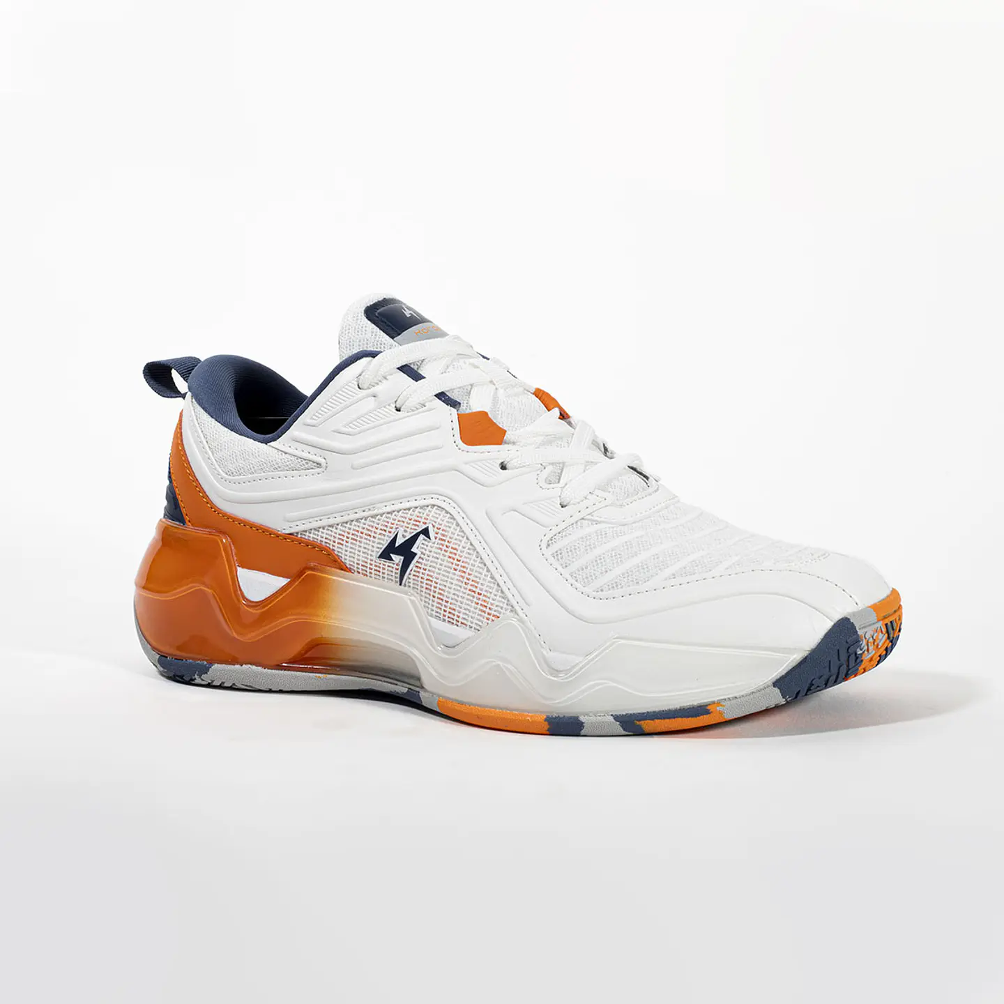 Zapatilla korde Reverse Blanco Naranjo 6