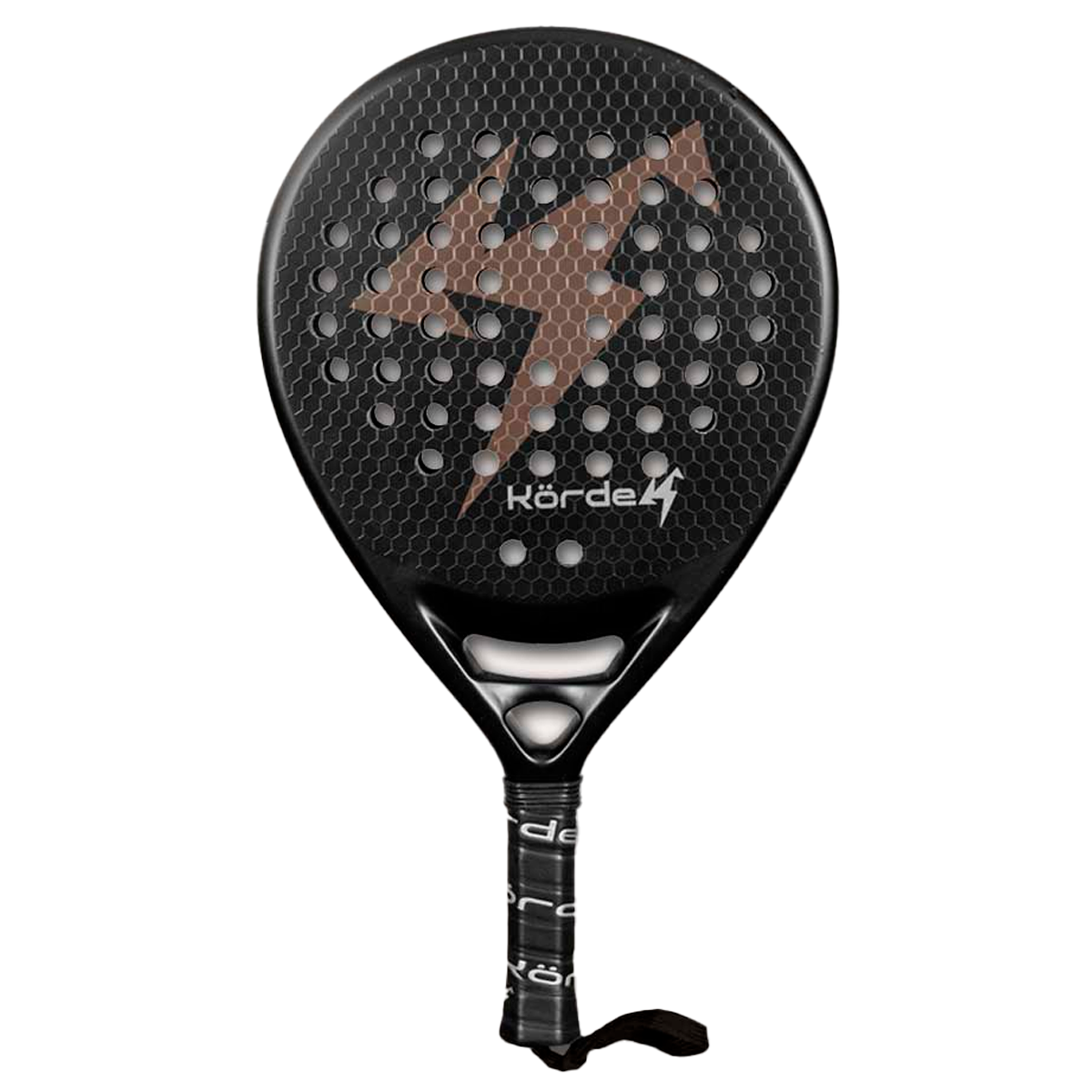 Pala de pádel Korde Delta Black 2025