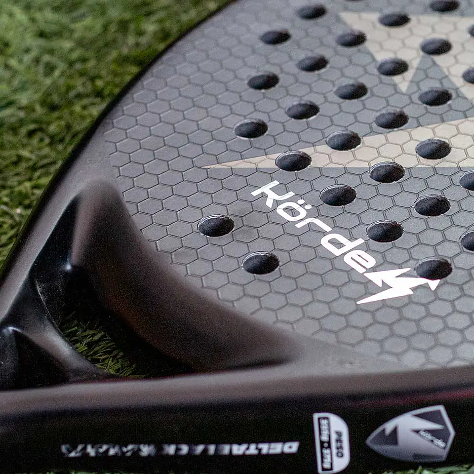 Pala de pádel Korde Delta Black 2025 5