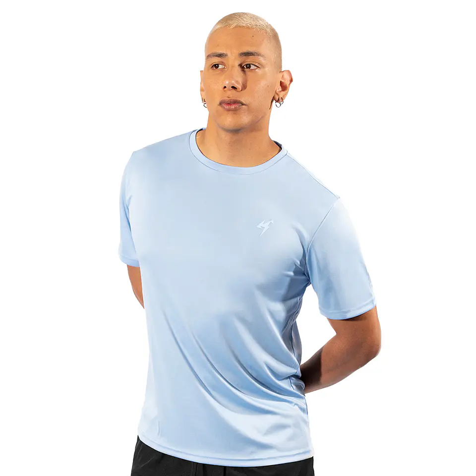 Polera Korde Active Celeste 2