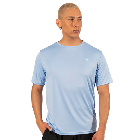 Polera Korde Active Celeste