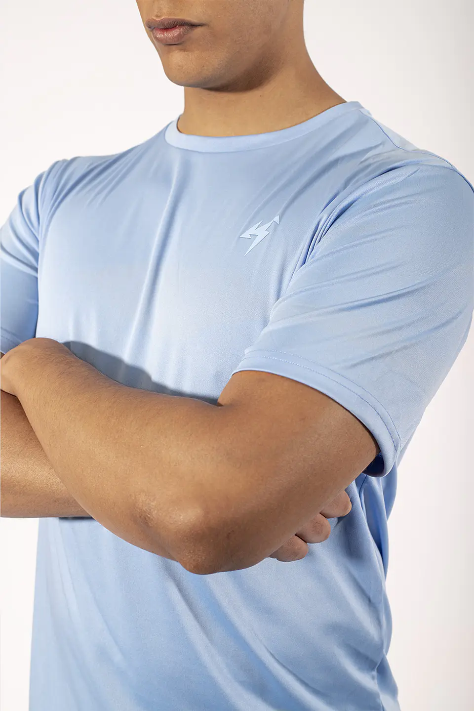 Polera Korde Active Celeste 3