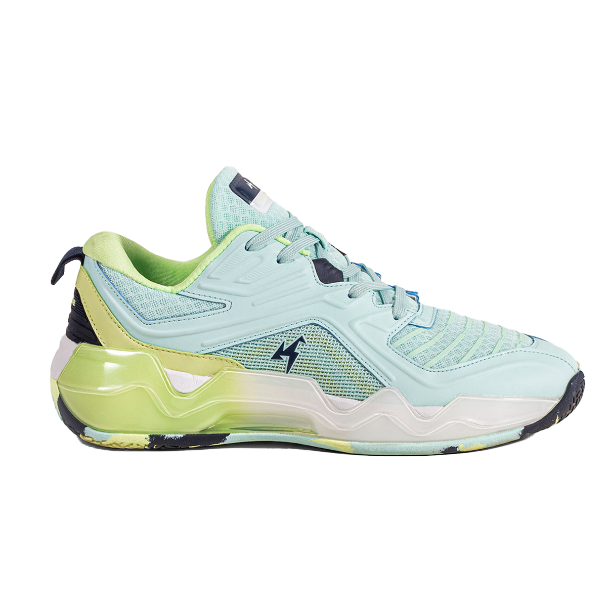 Zapatilla korde Reverse Verde Celeste