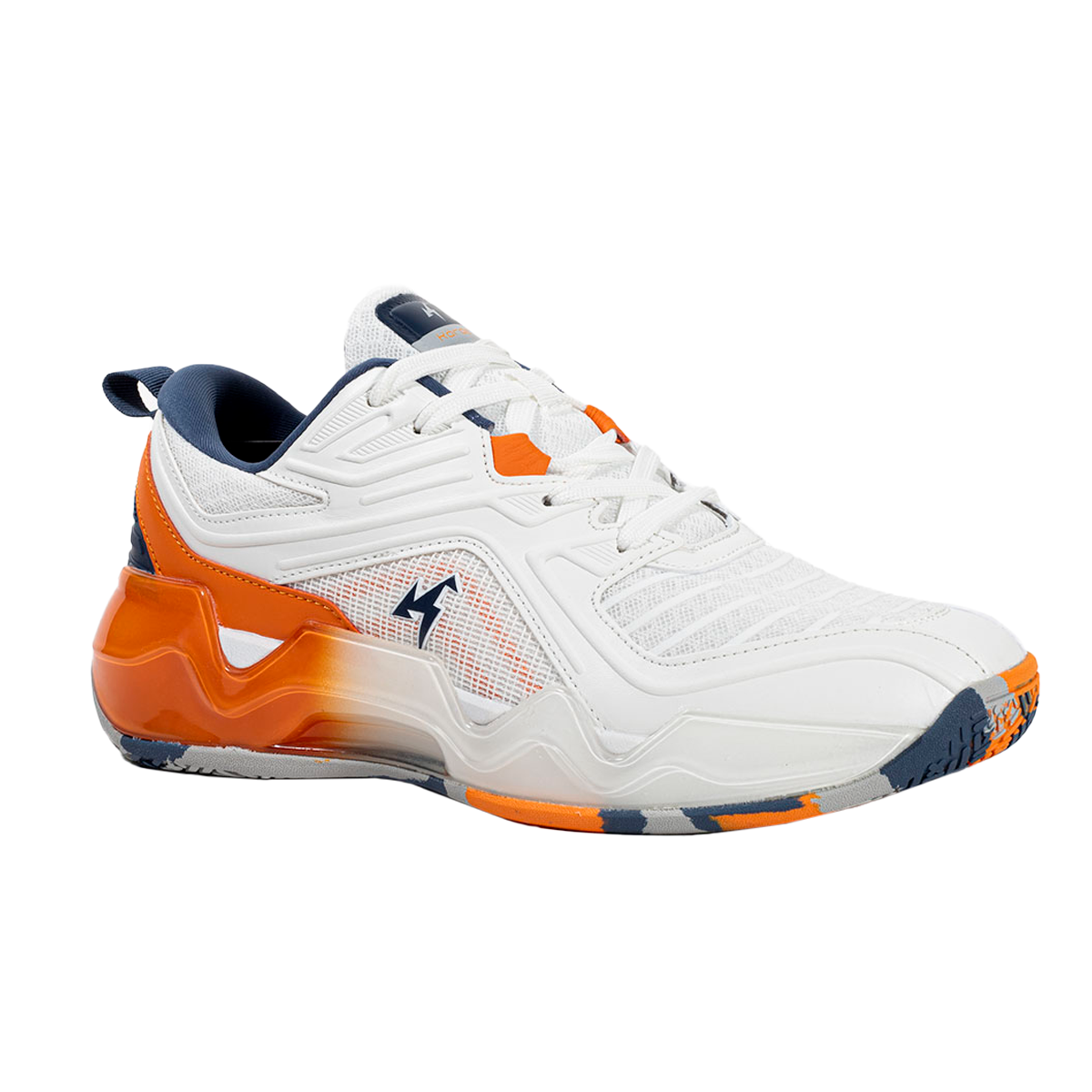Zapatilla korde Reverse Blanco Naranjo