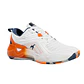 Zapatilla korde Reverse Blanco Naranjo - Miniatura 1