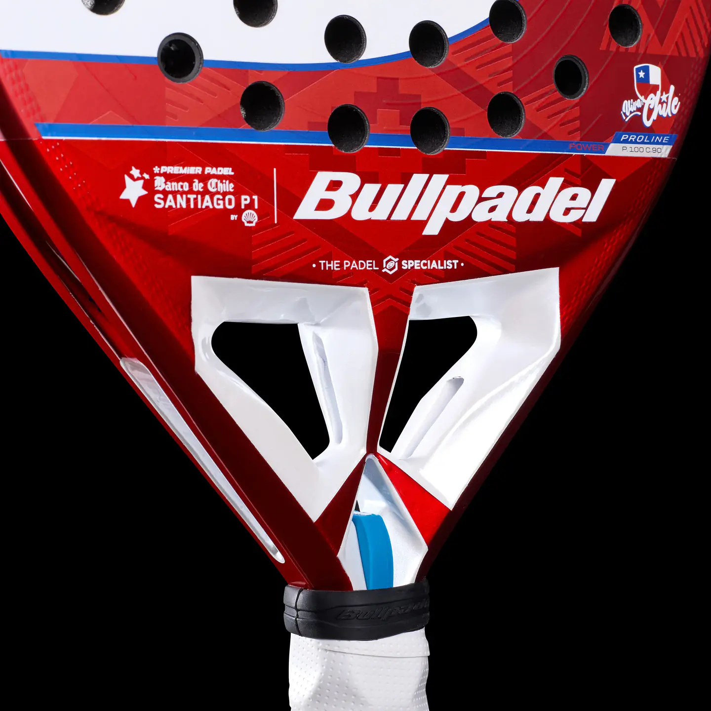 Pala de pádel Bullpadel Hack 04 Premier Chile 2025 5