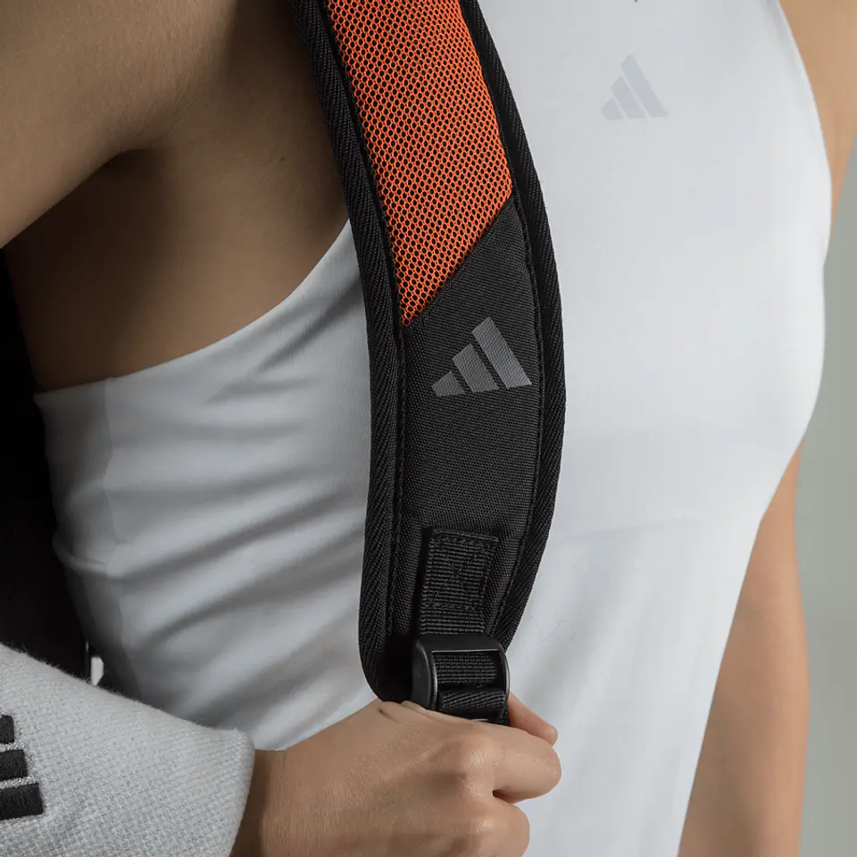 Mochila Adidas Mochila Multigame Negra Naranja 3.4 2025 7