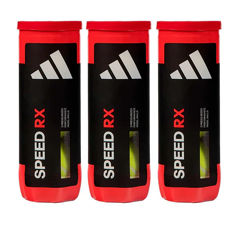 Pack de pelotas de padel Adidas Speed RX Series