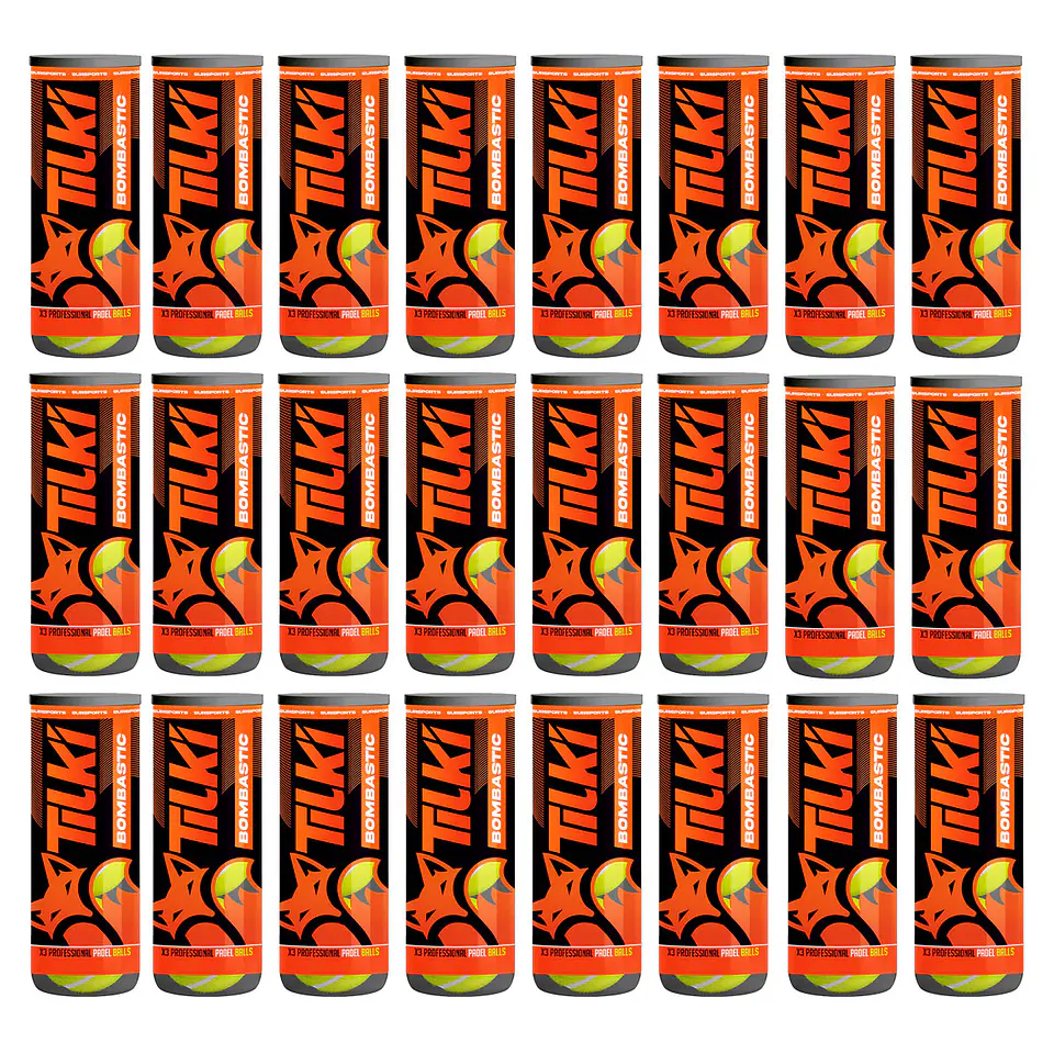 Caja de pelotas de pádel Tilki Bombastic 3