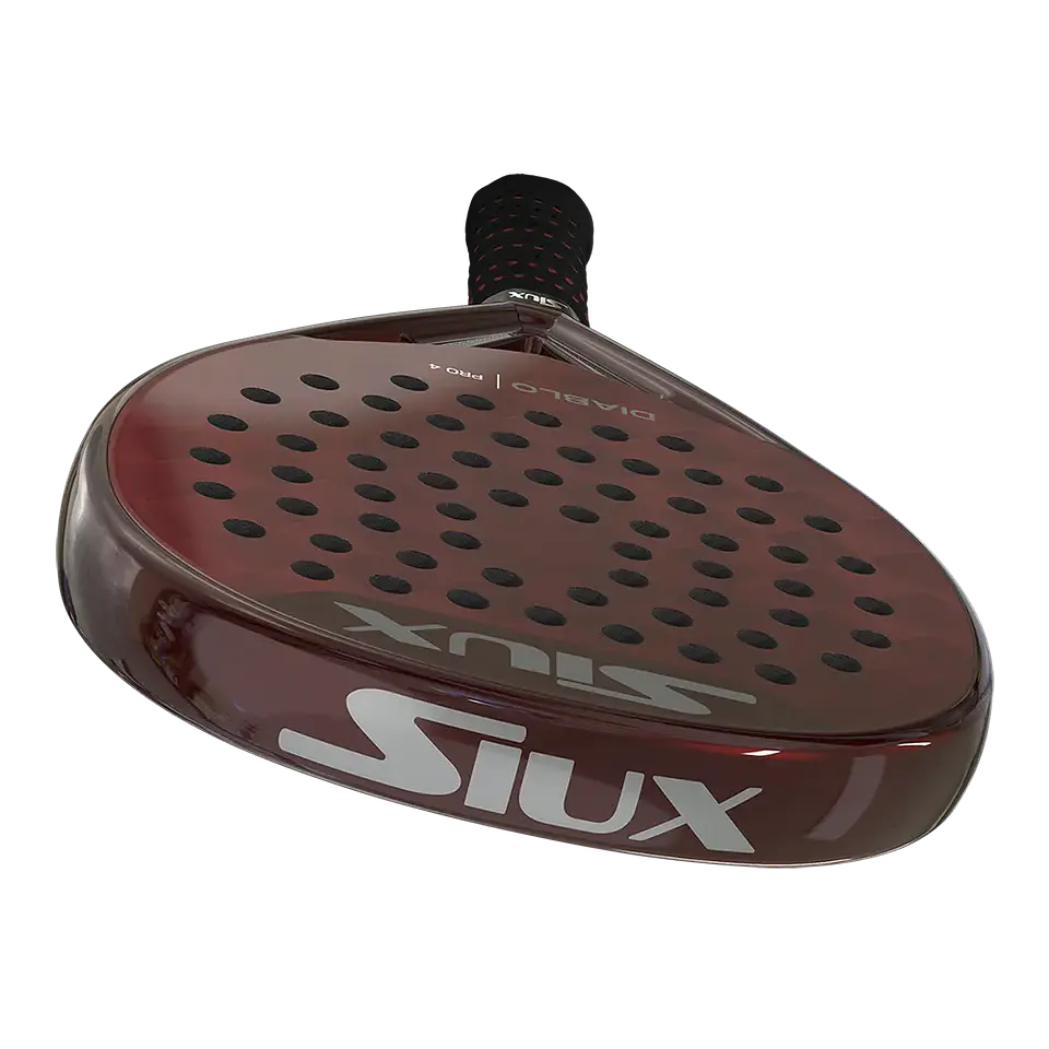 Pala de pádel Siux Diablo 4 Pro Tino Libaak 2025 5