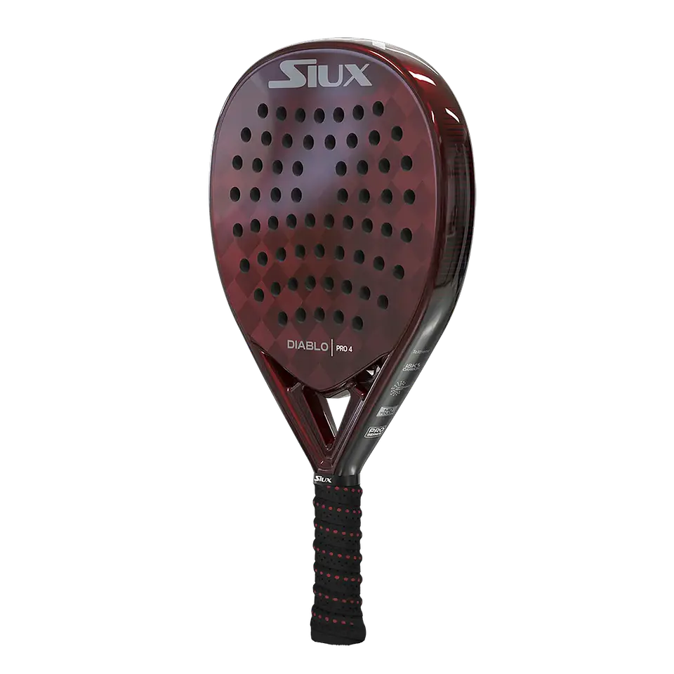 Pala de pádel Siux Diablo 4 Pro Tino Libaak 2025 3