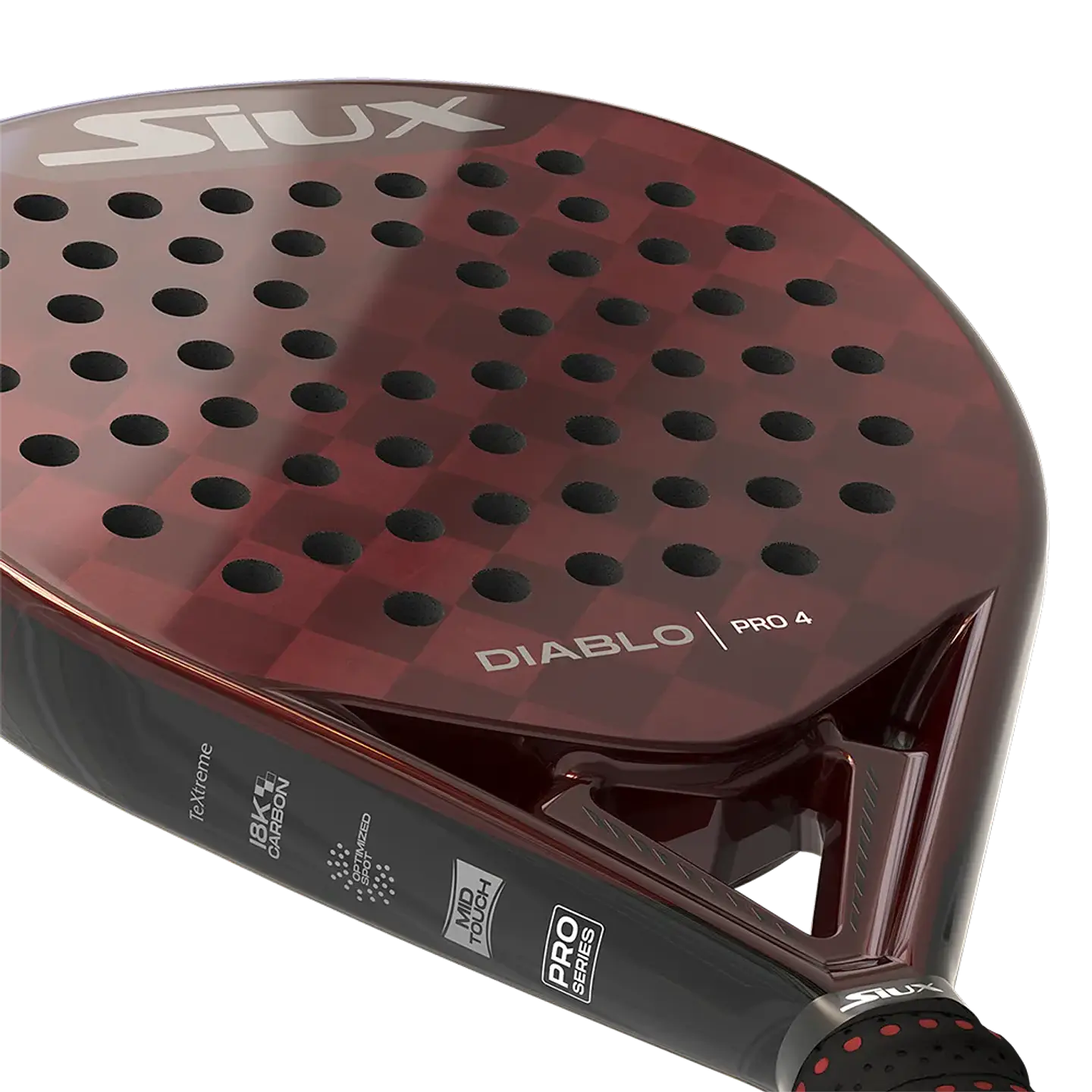 Pala de pádel Siux Diablo 4 Pro Tino Libaak 2025 6