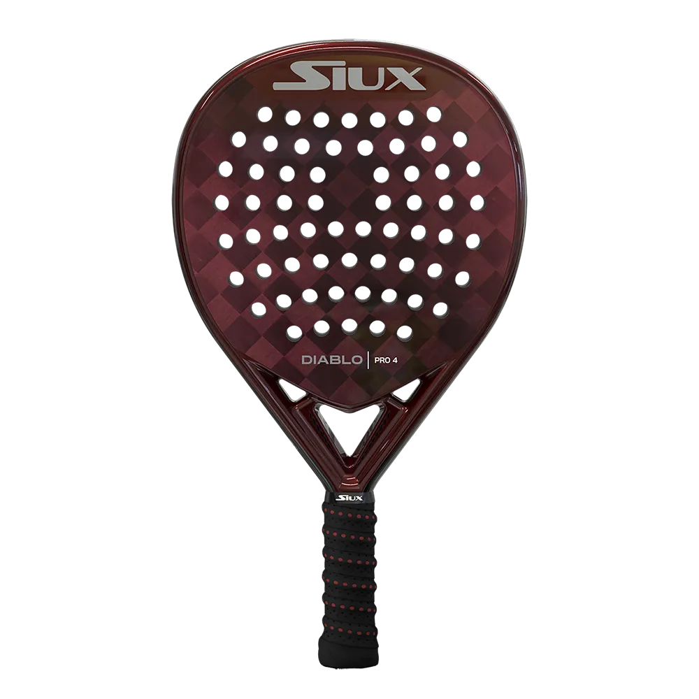 Pala de pádel Siux Diablo 4 Pro Tino Libaak 2025