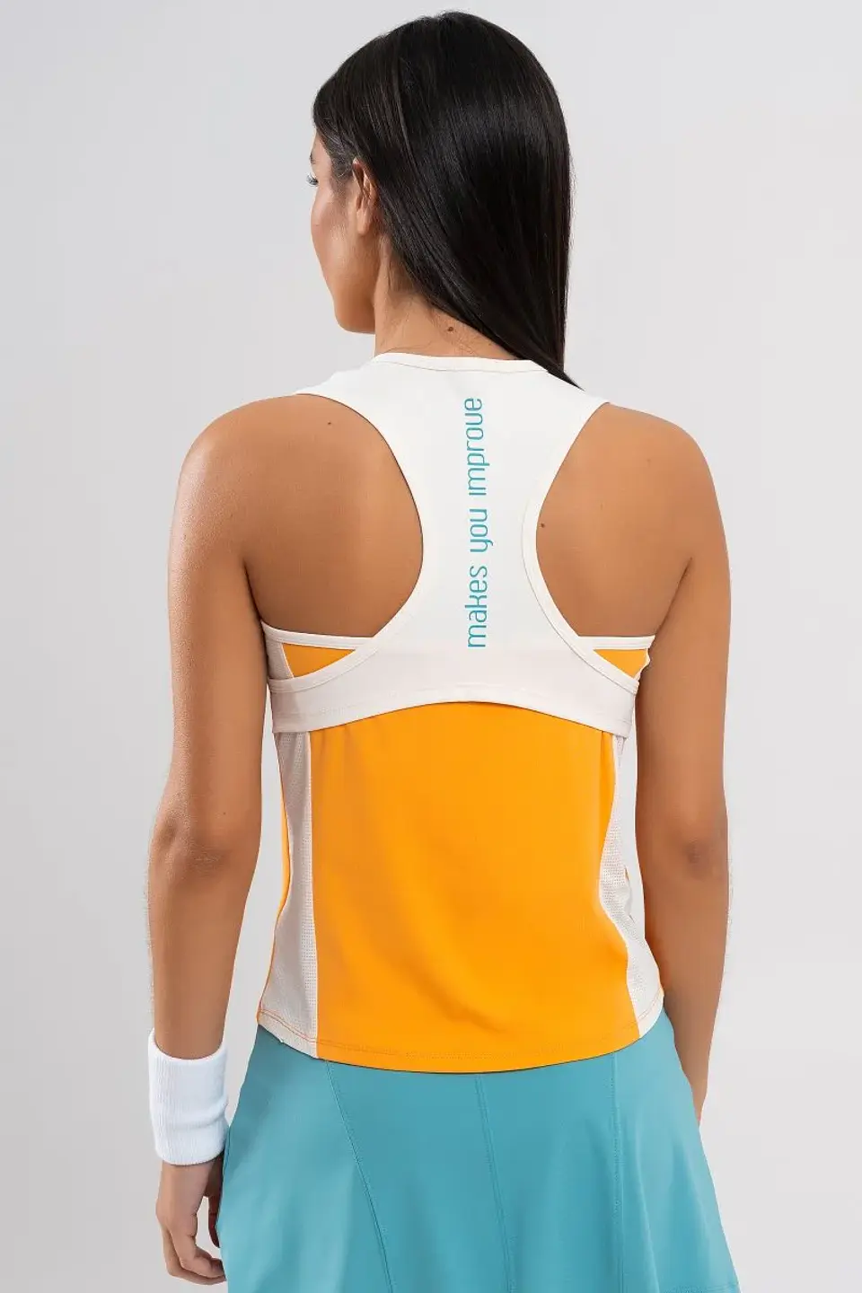 Camiseta Nox Pro Naranja mujer 4