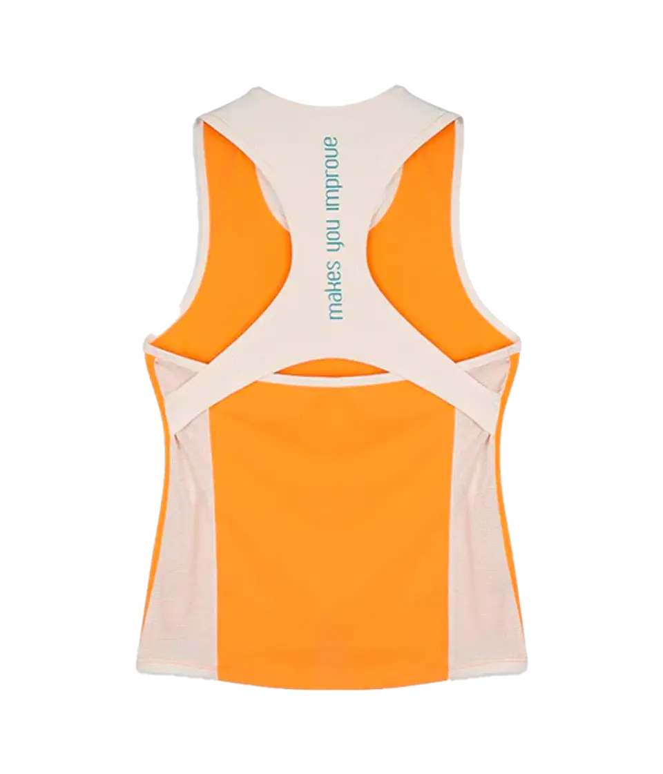Camiseta Nox Pro Naranja mujer 2