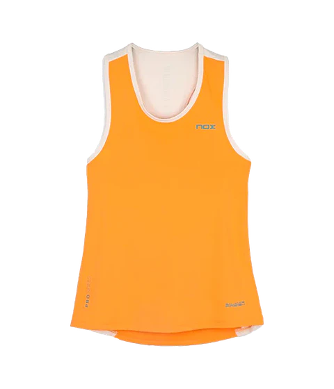 Camiseta Nox Pro Naranja mujer