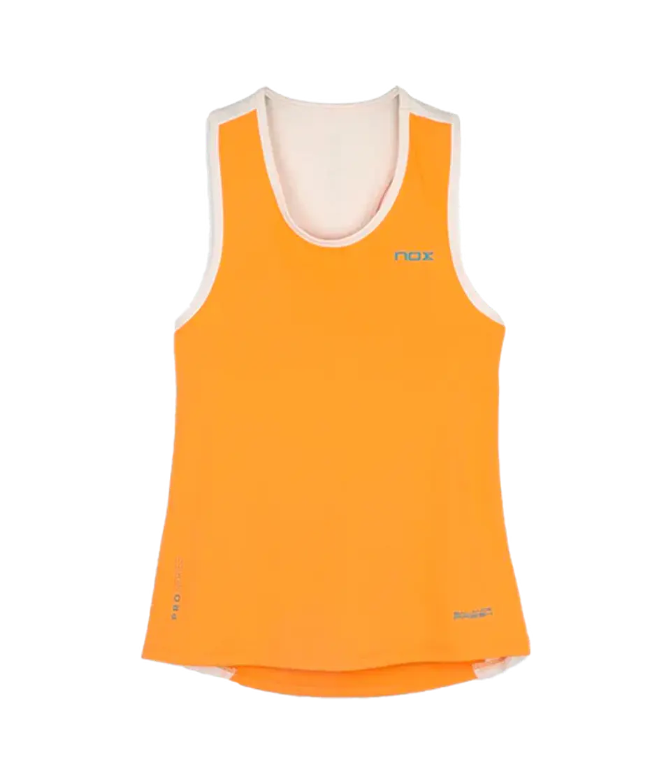 Camiseta Nox Pro Naranja mujer 1