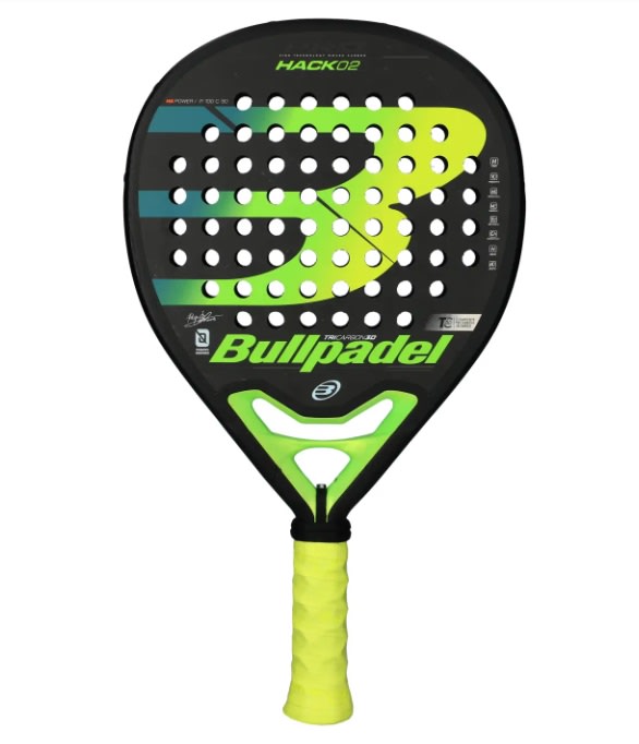 Pala de pádel Bullpadel Paquito Navarro Hack 02 Proline 2022