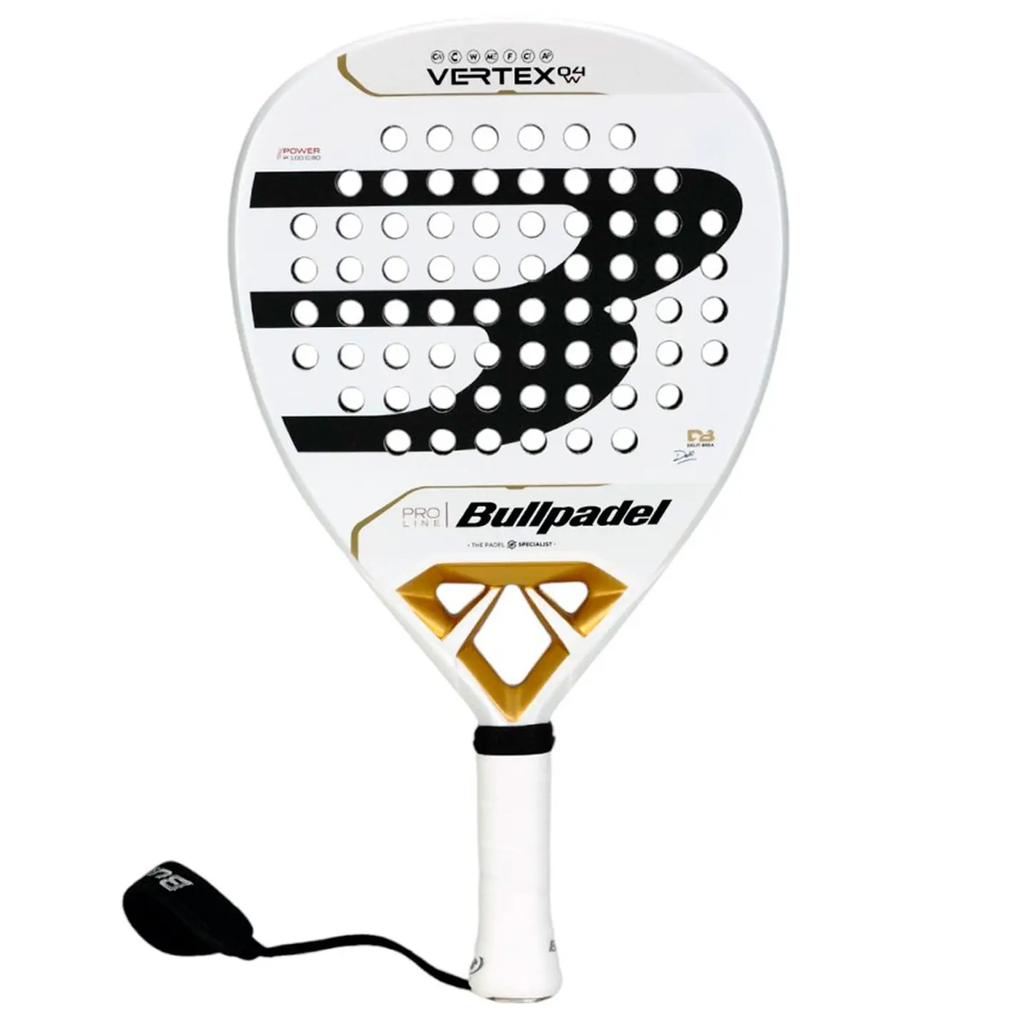 Pala de pádel Bullpadel Vertex W 04 Delfi Brea Edición Limitada 2025 1