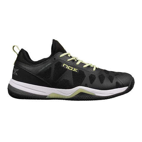 Zapatilla de pádel Nox Nerbo Black Soft Lime