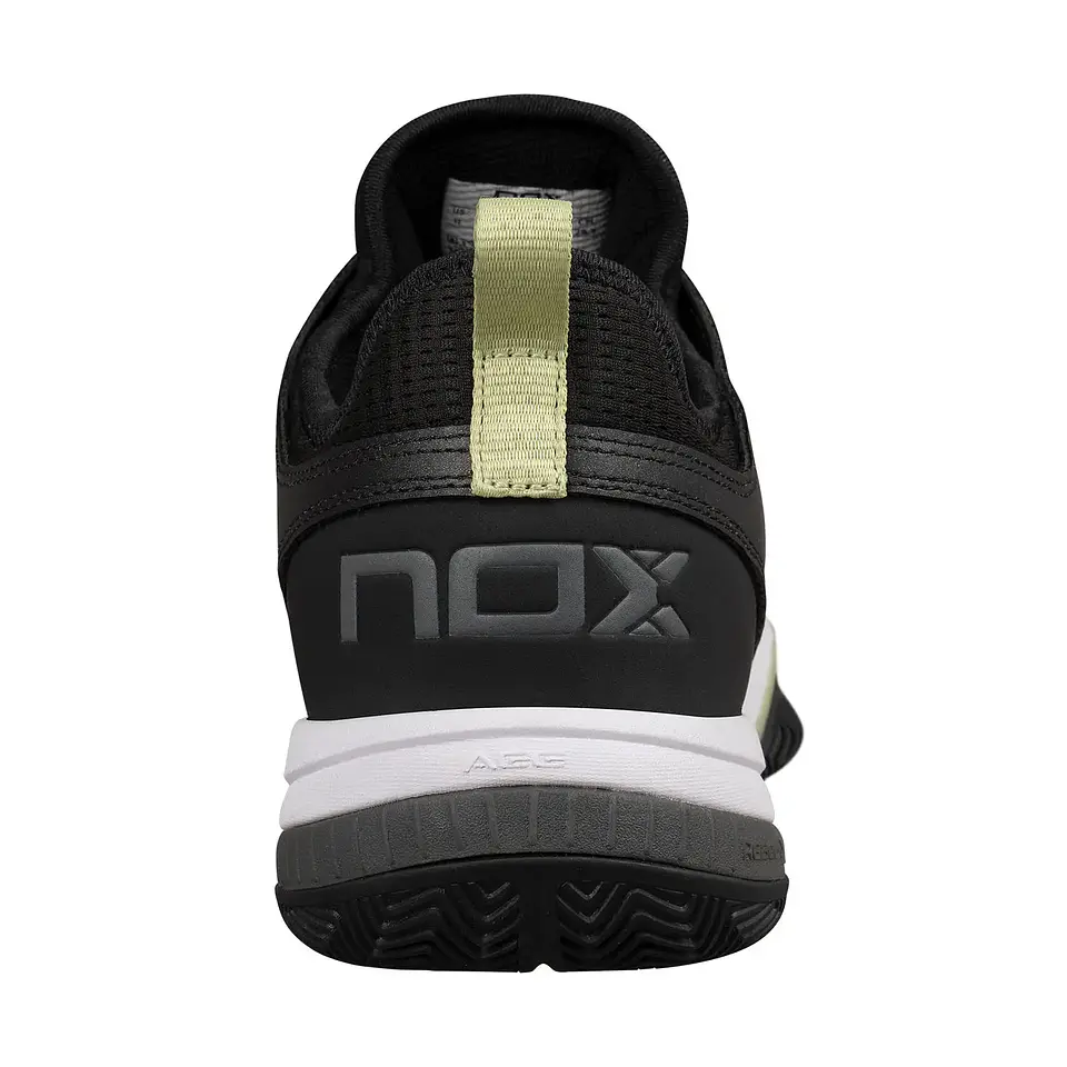 Zapatilla de pádel Nox Nerbo Black Soft Lime 7