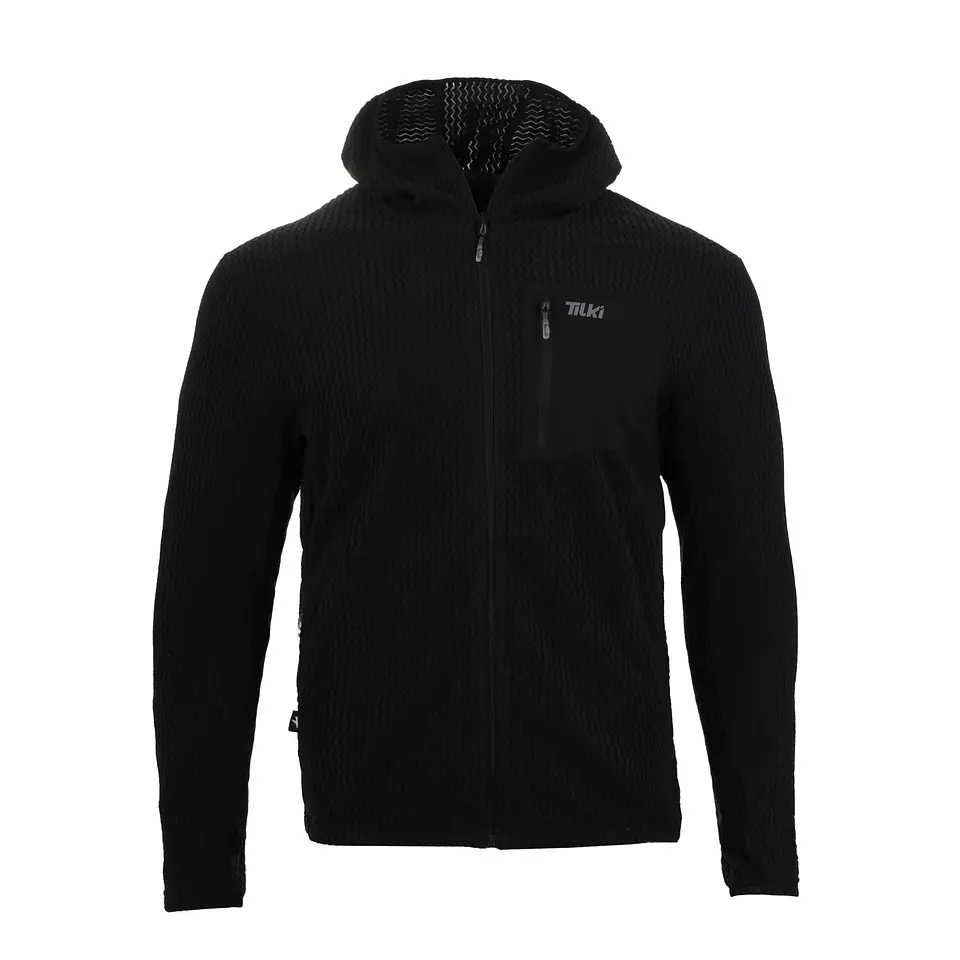 Polar Full Zip Hood Tilki Black 1