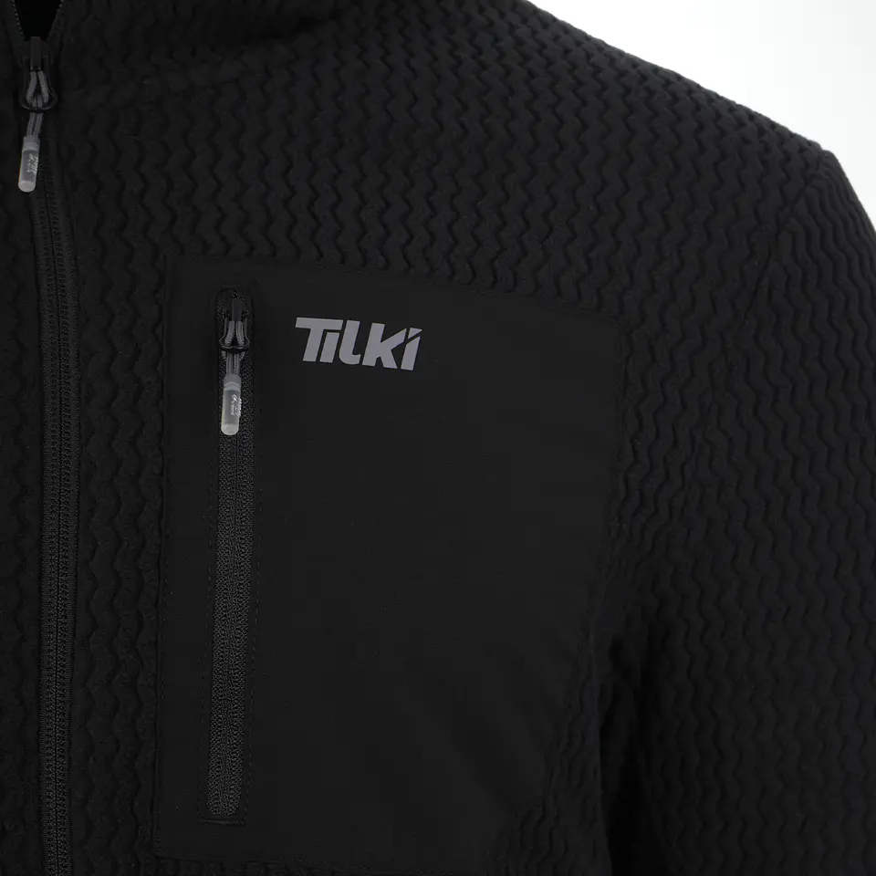 Polar Full Zip Hood Tilki Black 5