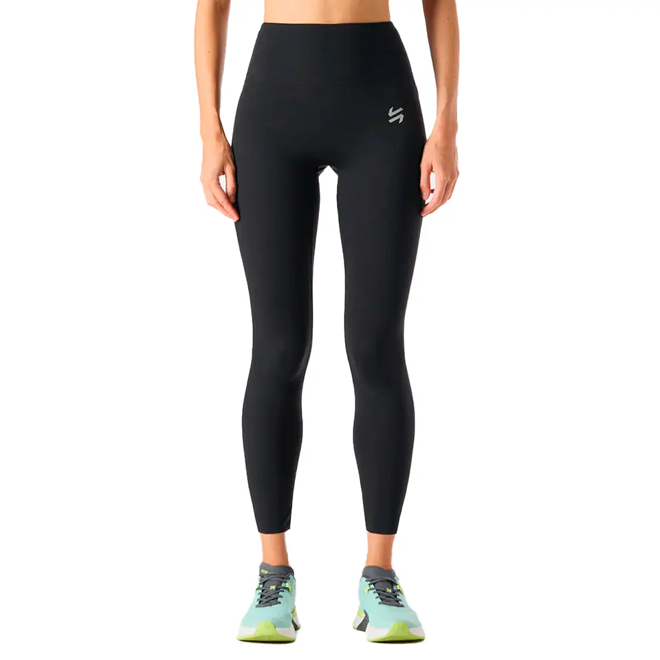 Calza Mujer Tempo 7/8 Super High Rise Leggins Negro Vulcano 1