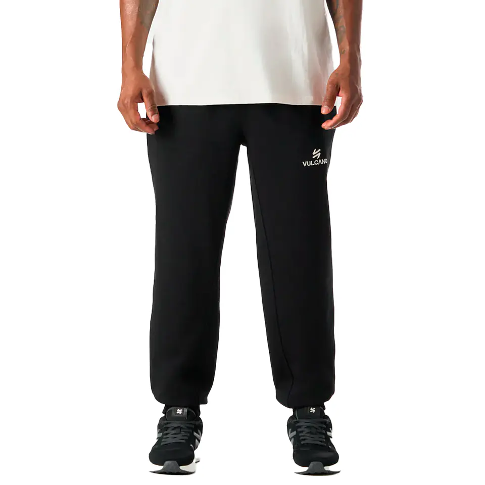 Pantalón Hombre Cool Down Jogger Pants Negro Vulcano 1