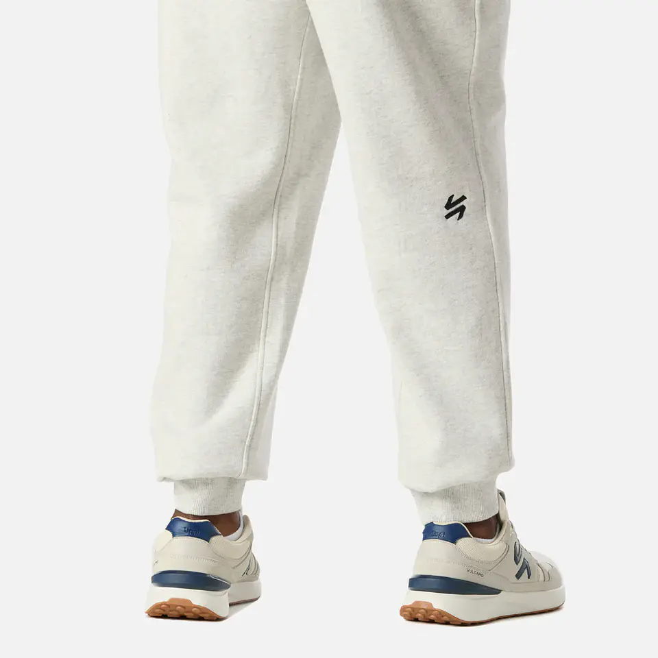 Pantalón Hombre Cool Down Jogger Pants Melange Gris Claro Vulcano 6