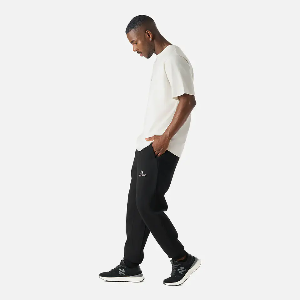Pantalón Hombre Cool Down Jogger Pants Negro Vulcano 3