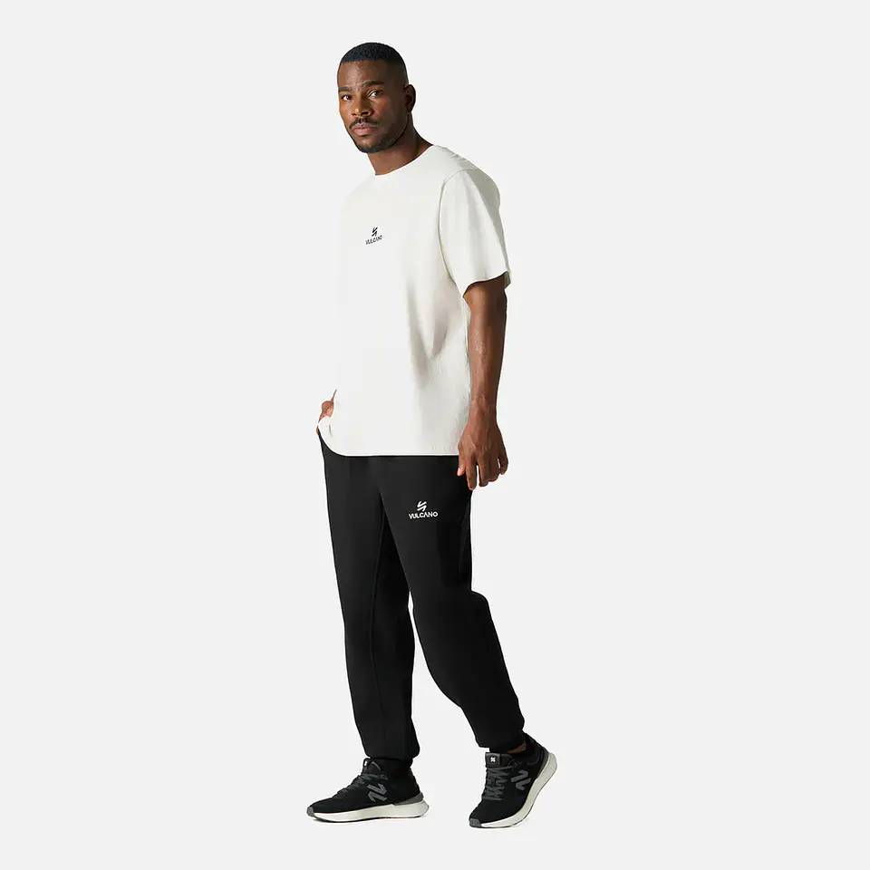 Pantalón Hombre Cool Down Jogger Pants Negro Vulcano 4