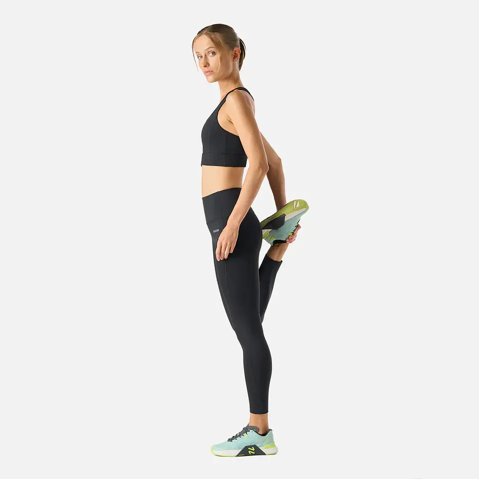 Peto Mujer Built To Move Medium Support Bra Negro Vulcano 3