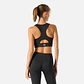 Peto Mujer Built To Move Medium Support Bra Negro Vulcano - Miniatura 4