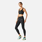 Peto Mujer Built To Move Medium Support Bra Negro Vulcano - Miniatura 6